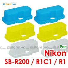 6 Blue Yellow White Nikon Speedlight SB-R200 R1C1 R1 Flash Diffuser