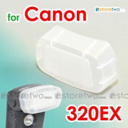 JJC Canon Speedlite 320EX Flash Bounce Diffuser Soft Cap Box Dome