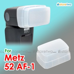 JJC Metz 52 AF-1 44 AF-1 Flash Bounce Diffuser Cap Dome Semi-transparent JJC Metz 52 AF-1 44 AF-1 Flash Bounce Diffuser Cap Dome Semi-transparent