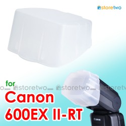 JJC Canon Speedlite 600EX II-RT Flash Bounce Diffuser Soft Cap Box JJC Canon Speedlite 600EX II-RT Flash Bounce Diffuser Soft Cap Box