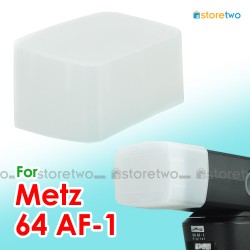 JJC Metz 64 AF-1 Flash Bounce Diffuser Cap Dome Semi-transparent JJC Metz 64 AF-1 Flash Bounce Diffuser Cap Dome Semi-transparent
