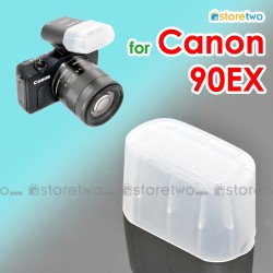 JJC Canon Speedlite 90EX Flash Bounce Diffuser Soft Cap Box Dome EOS M JJC Canon Speedlite 90EX Flash Bounce Diffuser Soft Cap Box Dome EOS M