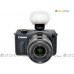 JJC Canon Speedlite 90EX Flash Bounce Diffuser Soft Cap Box Dome EOS M
