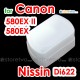 JJC Canon Speedlite 580EX II Nissin Di622 Flash Bounce Diffuser Cap