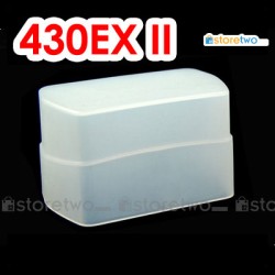 JJC Canon Speedlite 430EX II Flash Bounce Diffuser Soft Cap Box Dome