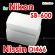 JJC Nikon Speedlight SB-600 Nissin Di466 FL-36 Flash Bounce Diffuser