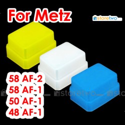 Blue Yellow White JJC Metz 58 AF-2 50 AF-1 Leica SF 58 Flash Diffuser
