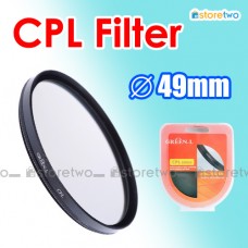 49mm CPL Circular Polarizer Filter Lens Protector Auto Focus