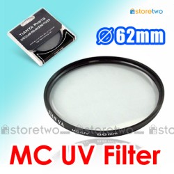 62mm MC UV Multi Coated Ultraviolet Filter Ultraviolet Protector MCUV