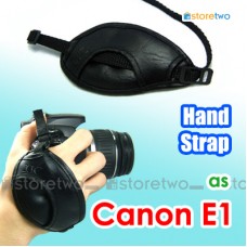 E1 - JJC Canon Hand Strap Grip Leather Belt