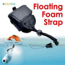 Black Floating Foam Wrist Arm Strap for Waterproof DC Camera Afloat