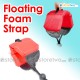 Red Floating Foam Wrist Arm Strap for Waterproof DC Camera Afloat