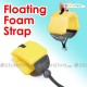 Yellow Floating Foam Wrist Arm Strap for Waterproof DC Camera Afloat