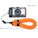 Orange Adjustable Floating Wrist Arm Strap for Waterproof DC Camera