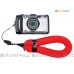Red Adjustable Floating Wrist Arm Strap for Waterproof DC Camera