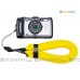 Yellow Adjustable Floating Wrist Arm Strap for Waterproof DC Camera