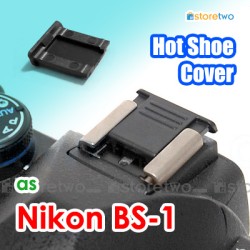 BS-1 - JJC Nikon Hot Shoe Cover Protection Cap for Olympus FUJIFILM