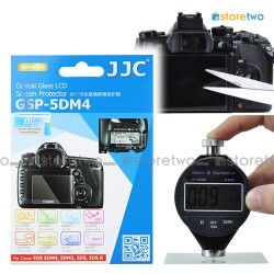 JJC Canon EOS 5D IV III 5DS R 9H Tempered Glass LCD Screen Protector