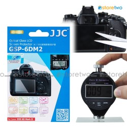 JJC Canon EOS 6D II 9H Hard Tempered Glass LCD Screen Protector Guard JJC Canon EOS 6D II 9H Hard Tempered Glass LCD Screen Protector Guard