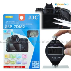 JJC Canon EOS 7D II 9H Hard Tempered Glass LCD Screen Protector Guard JJC Canon EOS 7D II 9H Hard Tempered Glass LCD Screen Protector Guard