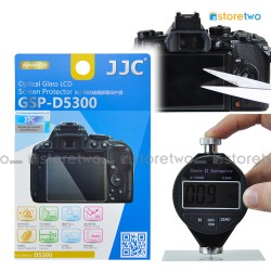 JJC Nikon D5500 D5300 9H Hard Tempered Glass LCD Screen Protector Thin JJC Nikon D5500 D5300 9H Hard Tempered Glass LCD Screen Protector Thin