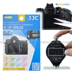 JJC Nikon D610 D600 9H Hard Tempered Glass LCD Screen Protector Guard JJC Nikon D610 D600 9H Hard Tempered Glass LCD Screen Protector Guard