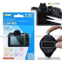 JJC Canon EOS M5 9H Hard Tempered Glass LCD Screen Protector Guard JJC Canon EOS M5 9H Hard Tempered Glass LCD Screen Protector Guard
