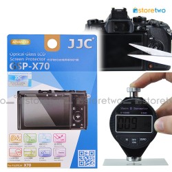 JJC FUJIFILM X70 9H SRI Hard Tempered Glass LCD Screen Protector Guard