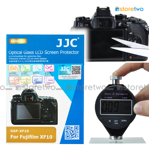 JJC FUJIFILM XF10 9H SRI Tempered Glass LCD Screen Protector Guard JJC FUJIFILM XF10 9H SRI Tempered Glass LCD Screen Protector Guard