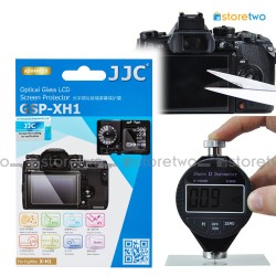 JJC FUJIFILM X-H1 9H Tempered Glass 0.01" Thin LCD Screen Protector JJC FUJIFILM X-H1 9H Tempered Glass 0.01" Thin LCD Screen Protector