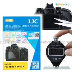 JJC Nikon Z7 Z6 9H Hard Tempered Glass LCD Screen Protector Guard Thin JJC Nikon Z7 Z6 9H Hard Tempered Glass LCD Screen Protector Guard Thin