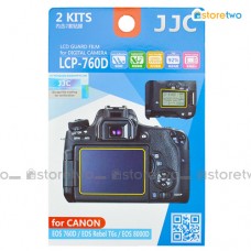 JJC Canon EOS Rebel T6s 760D 8000D LCD Screen Protector Guard Film PET