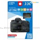 JJC Canon EOS 7D II Top Back LCD Screen Protector Guard Adhesive Film