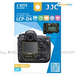 JJC Nikon D4 Top & Back LCD Screen Protector Guard Scratch Resistance JJC Nikon D4 Top & Back LCD Screen Protector Guard Scratch Resistance