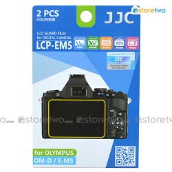 JJC Olympus OM-D E-M5 LCD Screen Protector Guard Scratch Resistance JJC Olympus OM-D E-M5 LCD Screen Protector Guard Scratch Resistance
