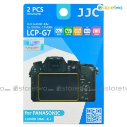 JJC Panasonic G7 LCD Screen Protector Guard PET Scratch Resistance JJC Panasonic G7 LCD Screen Protector Guard PET Scratch Resistance