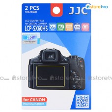 JJC Canon PowerShot SX60 HS LCD Screen Protector Guard Adhesive Film