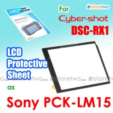 PCK-LM15 - JJC Sony Cyber-shot DSC-RX1R RX1 LCD Screen Protector Sheet