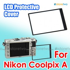 JJC Nikon LCD Screen Cover Protector Semi Hard Sheet for Coolpix A