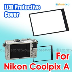 JJC Nikon LCD Screen Cover Protector Semi Hard Sheet for Coolpix A JJC Nikon LCD Screen Cover Protector Semi Hard Sheet for Coolpix A