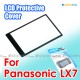 JJC Panasonic LCD Screen Cover Protector Sheet for Lumix DMC LX7