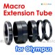 Macro Close Up Extension Tube Ring 5-Piece Olympus 4/3 E-620 E-620 E-3