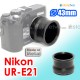 UR-E21 - JJC Nikon Metal Lens Filter Adapter Kit 43mm Coolpix P6000