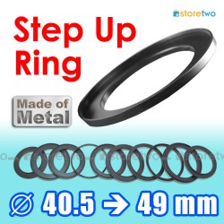 Metal Step Up 40.5mm to 49mm Filter Ring Adapter Mount 40.5-49mm Metal Step Up 40.5mm to 49mm Filter Ring Adapter Mount 40.5-49mm