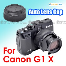 JJC Canon G1 X Self-Retaining Auto Open Close Sync Lens Cap