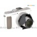 Silver JJC Panasonic LX7 Self-Retaining Auto Open Close Sync Lens Cap