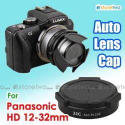 JJC Panasonic 12-32mm ASPH H-FS12032 Self-Retaining Auto Sync Lens Cap