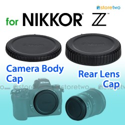 BF-N1 LF-N1- JJC Nikon Z Mount Camera Body + Rear Lens Cap Cover Set
