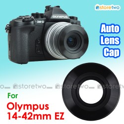 JJC Olympus MZD 14-42mm f/3.5-5.6 EZ Self-Retaining Lens Cap Z-Cap JJC Olympus MZD 14-42mm f/3.5-5.6 EZ Self-Retaining Lens Cap Z-Cap