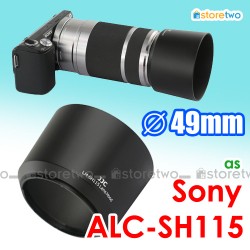 ALC-SH115 - JJC Sony Lens Hood Sony 55-210mm f/4.5-6.3 OSS SEL-55210 ALC-SH115 - JJC Sony Lens Hood Sony 55-210mm f/4.5-6.3 OSS SEL-55210